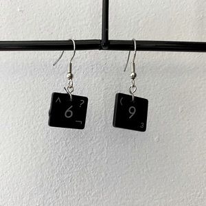 COMPUTER KEYS EARRINGS